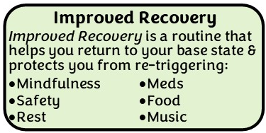 Improved recovery tips bubble